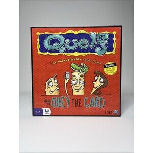 Quelf Board Game Unpredictable Party Game Obey The Card New Open Box